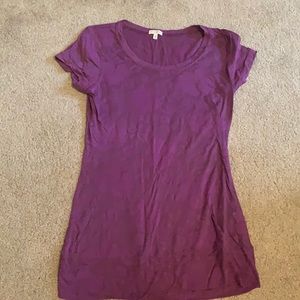 Maurices purple shirt T-shirt